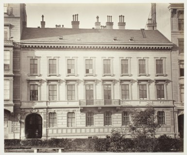 Türkenstraße No. 15, Wohnhaus des Grafen von Wimpfen, 1860s, Austrian, 19th century, Austria,