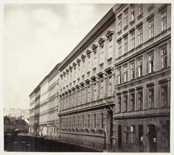 Berggasse No. 16, Palais des Grafen Georg Festetics de Tolna, 1860s, Austrian, 19th century,