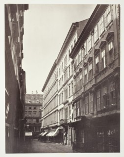 Wollzeile No. 3, Zinshaus des Peter Ritter von Calvagni, 1860s, Austrian, 19th century, Austria,