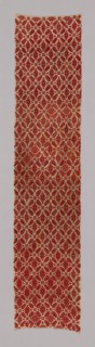 Panel (Bedcover?), 18th century, Greece, Cyclades Islands, Naxos, Náxos, Linen, plain weave,