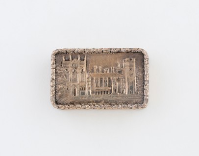 Vinaigrette, 1835/36, Taylor and Perry, Birmingham, England, Birmingham, Silver and silver gilt, 4