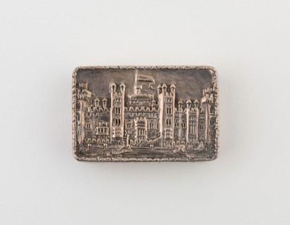 Vinaigrette with View of Windsor Castle, 1837/38, Nathaniel Mills, Birmingham, England, Birmingham,