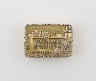 Vinaigrette with View of Warwick Castle, 1846/47, Nathaniel Mills, Birmingham, England, Birmingham,