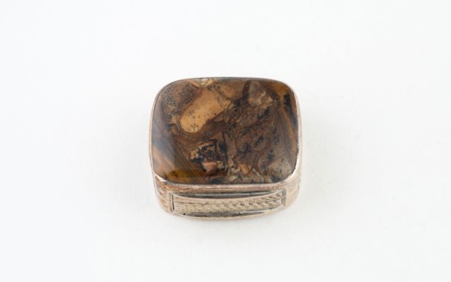 Vinaigrette, 1825/26, John Bettridge, Birmingham, England, Birmingham, Silver, silver gilt, and