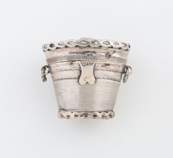 Sponge Box, 1837, Probably Dirk Hendrik Greup, Sr., Dutch, active 1834-37, Probably Schoonhoven,