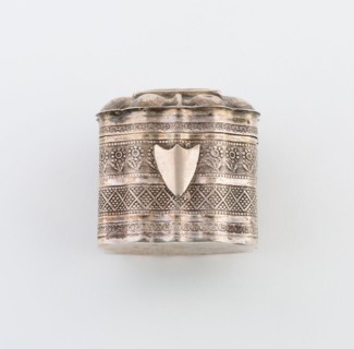 Sponge Box, 1848, Possibly Adrianus G. Kooiman, Dutch, active c. 1837-c. 1860, Possibly