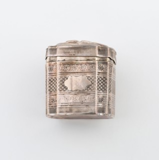 Sponge Box, 1865, Possibly S. T. Reitsma, Sr., Dutch, active c. 1859-c. 1892, Possibly