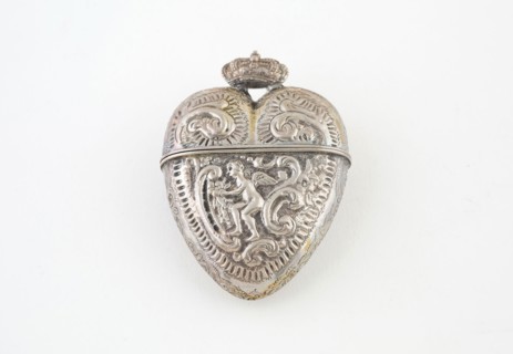 Sponge Box, c. 1830, Denmark, Denmark, Silver, H. 5.7 cm (2 1/4 in.)