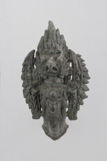 Garuda Finial, Angkor period, 12th/13th century, Cambodia, Cambodia, Bronze, 20.6 × 11 × 16 cm (8