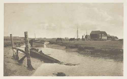 A Tidal River, East Coast, 1880/90, printed April 1890, J. B. B. Wellington, English, 1858–1939,