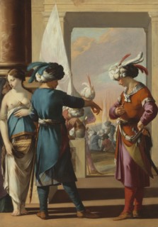 Panthea, Cyrus, and Araspas, 1631/34, Laurent de La Hyre, French, 1606-1656, France, Oil on canvas,