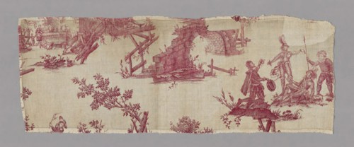 Don Quichotte (Don Quixote) (Furnishing Fabric), c. 1785, Possibly after design by Jean Jacques