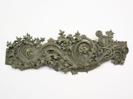 Gage Building: Horizontal Ornament from the Facade, 1898–1899, Designer: Louis H. Sullivan