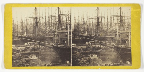 Wall Street Ferry, New York, 1860/69, Anthony & Company, American, active 1848–1901, United States,