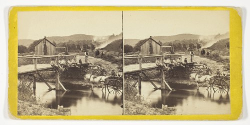 Bridge Over the Ramapo at Greenwood, 1860/69, Anthony & Company, American, active 1848–1901, United