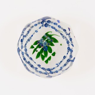 Paperweight, c. 1848–55, Saint-Louis, France, founded 1767, Saint-Louis, Glass, Diam. 7 cm (2 3/4