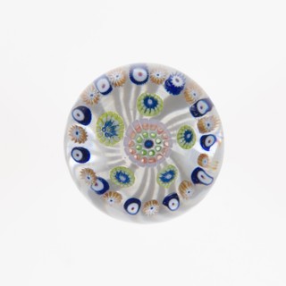 Paperweight, Mid 19th century, Baccarat, France, founded 1764, France, Glass, 8 × 4.1 cm (3 1/8 × 1
