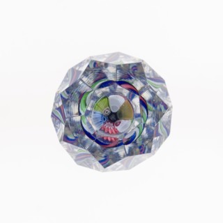Paperweight, c. 1880, American, United States, Glass, 8.6 × 3.5 cm (3 3/8 × 1 3/8 in.)