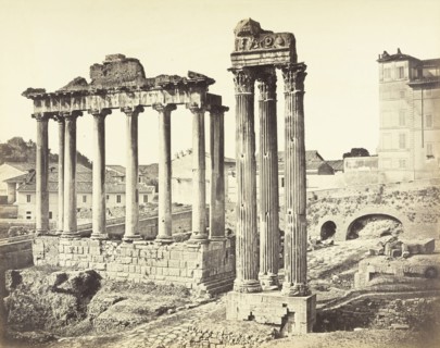 Untitled (Ruins of Roman Forum), c. 1867, Robert MacPherson, Scottish, 1811–1872, Scotland, Albumen
