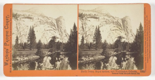 North Dome, Royal Arches and Washington Column, Yosemite Valley, Mariposa County, Cal., 1861/76,