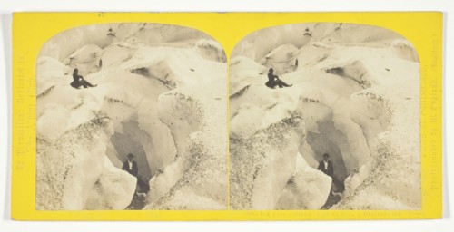 View from the Interior of the Glacier at Grindelwald, Suisse, 1850/96, William England, English,