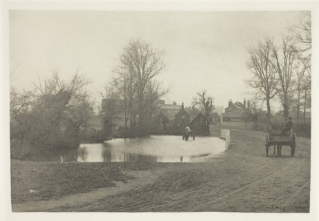 Hoddesdon, Herts, 1880s, Peter Henry Emerson, English, born Cuba, 1856–1936, England, Photogravure,