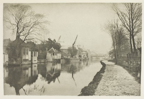 Ware, Herts, 1880s, Peter Henry Emerson, English, born Cuba, 1856–1936, England, Photogravure,
