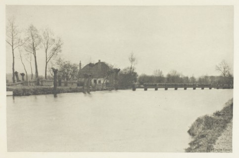 King’s Weir, River Lea, 1880s, Peter Henry Emerson, English, born Cuba, 1856–1936, England,