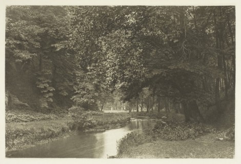 In Beresford Dale, 1880s, Peter Henry Emerson, English, born Cuba, 1856–1936, England,