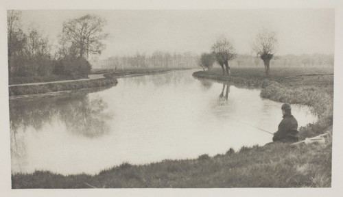 The Black Pool, Near Hoddesdon, 1880s, Peter Henry Emerson, English, born Cuba, 1856–1936, England,
