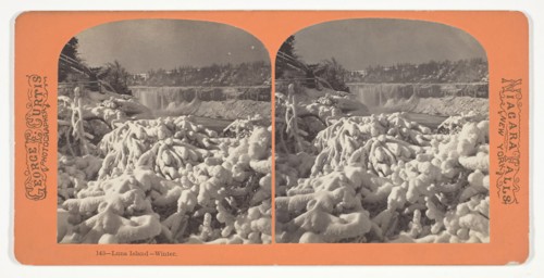 Luna Island, Winter, 1860/1900, George E. Curtis, American, 1830–1910, United States, Albumen