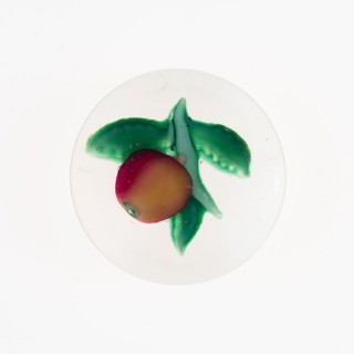 Paperweight, 19th century, Baccarat, France, founded 1764, Lunéville, Glass, Diam. 4.4 cm (1 3/4 in