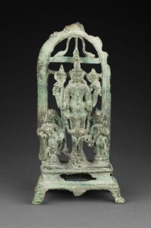 God Vishnu with Lakshmi and Sarasvati, Pala period, 10th/11th century, India, Bengal, Bengal,