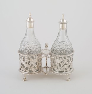 Cruet Set, c. 1760, Thomas Williamson, Irish, active 1750-70, Dublin, Ireland, Dublin, Silver and