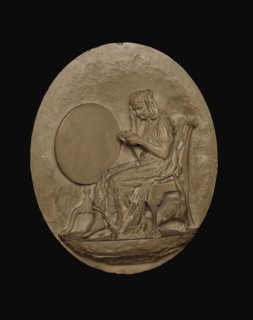 Knitting, Modeled 1882–83, cast c. 1886, Thomas Eakins, American, 1844–1916, Philadelphia, Painted