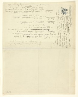 Letter to William Heinemann with corrections for Eden versus Whistler: The Baronet and the