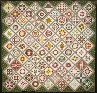 Friendship Quilt, 1842, Made for Ella Maria Deacon (American, 1811–1894), United States, New