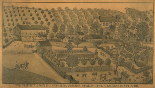 The Property of John P. and Catharina Schuring, Franklin Town, Allegheny County, Pennsylvania,