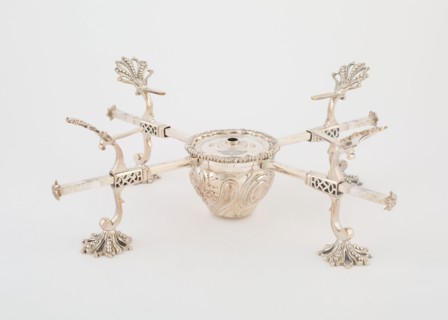 Dish Cross, 1768, Richard Mills, English, active 1755-68, London, English, London, Silver, 9.5 x 32