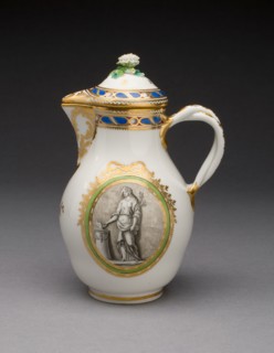 Coffee Pot (part of a Coffee Service), c. 1770, Vienna State Porcelain Manufactory, Austrian,
