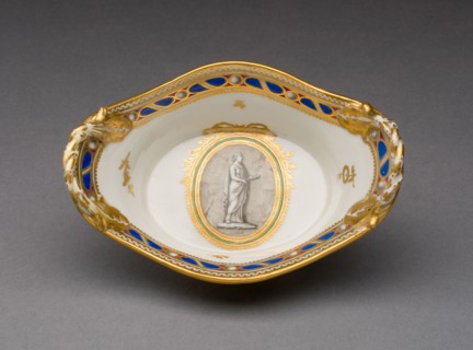 Sugar Basket (part of a Coffee Service), c. 1770, Vienna State Porcelain Manufactory, Austrian,