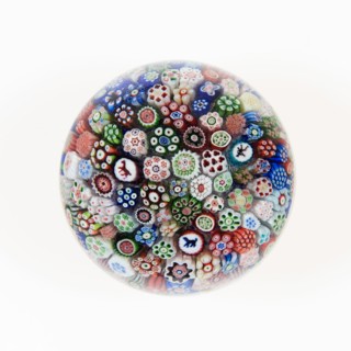 Paperweight, 19th century, Baccarat, France, founded 1764, Lunéville, Glass, 2 in.