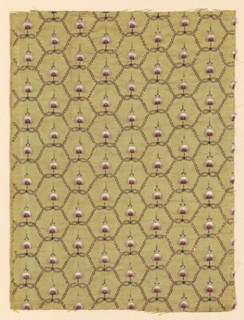 Panel (Dress Fabric), 1775/80, France, Silk, plain weave with silvered-metal-strip-wrapped with