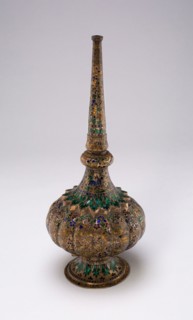 Rose Water Sprinkler (gulab pash), Mughal period, late 18th century, India, India, Silver and