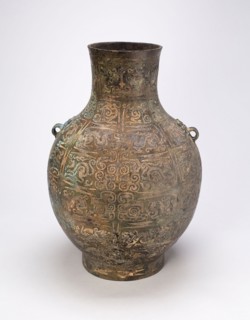Wine Jar (Hu), Eastern Zhou dynasty, Warring States period (480–221 B.C.), c. 3rd century B.C.,