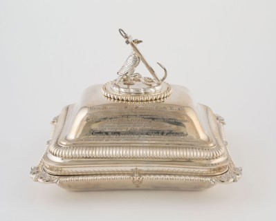 Entree Dish with Cover from the Hood Service, 1806/07, Paul Storr, English, 1771-1844, London,