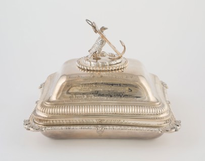 Entree Dish with Cover from the Hood Service, 1806/07, Paul Storr, English, 1771-1844, London,