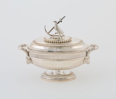 Sauce Tureen and Cover from the Hood Service, 1807/08, Paul Storr, English, 1771-1844, London,