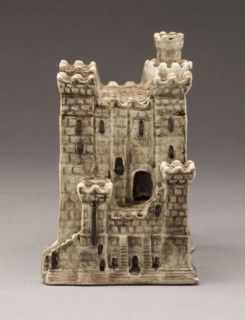 Chimney Ornament, 1825/50, England, Staffordshire, Staffordshire, Glazed earthenware with