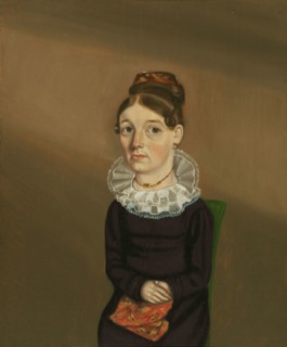 Mrs. William Bonham (Ann Warford), March 6, 1825, William Bonnell, American, 1804–1865, United